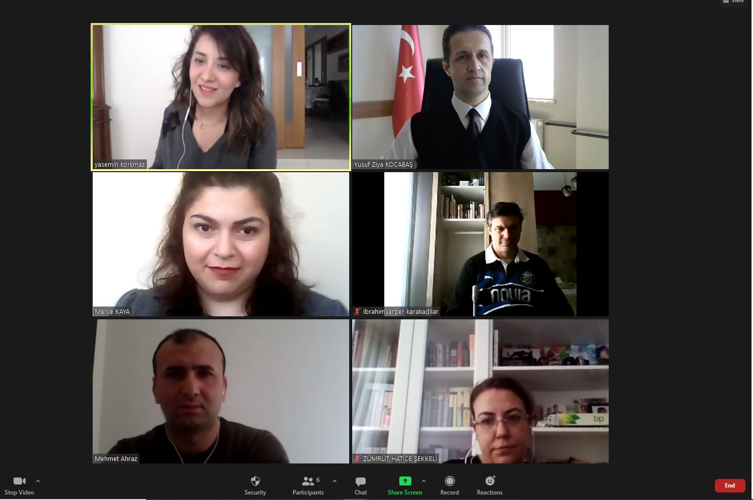 Bahar Dönemi Akademik Kurul Toplantısı.